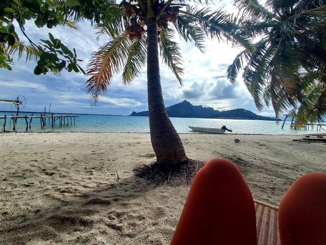 Poemanahere Island Camping A Maupiti Te-Fare-Arii Exteriör bild