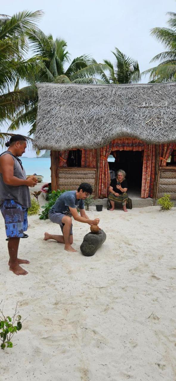 Poemanahere Island Camping A Maupiti Te-Fare-Arii Exteriör bild