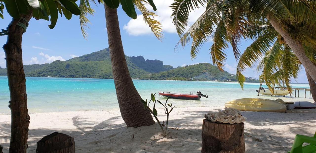 Poemanahere Island Camping A Maupiti Te-Fare-Arii Exteriör bild