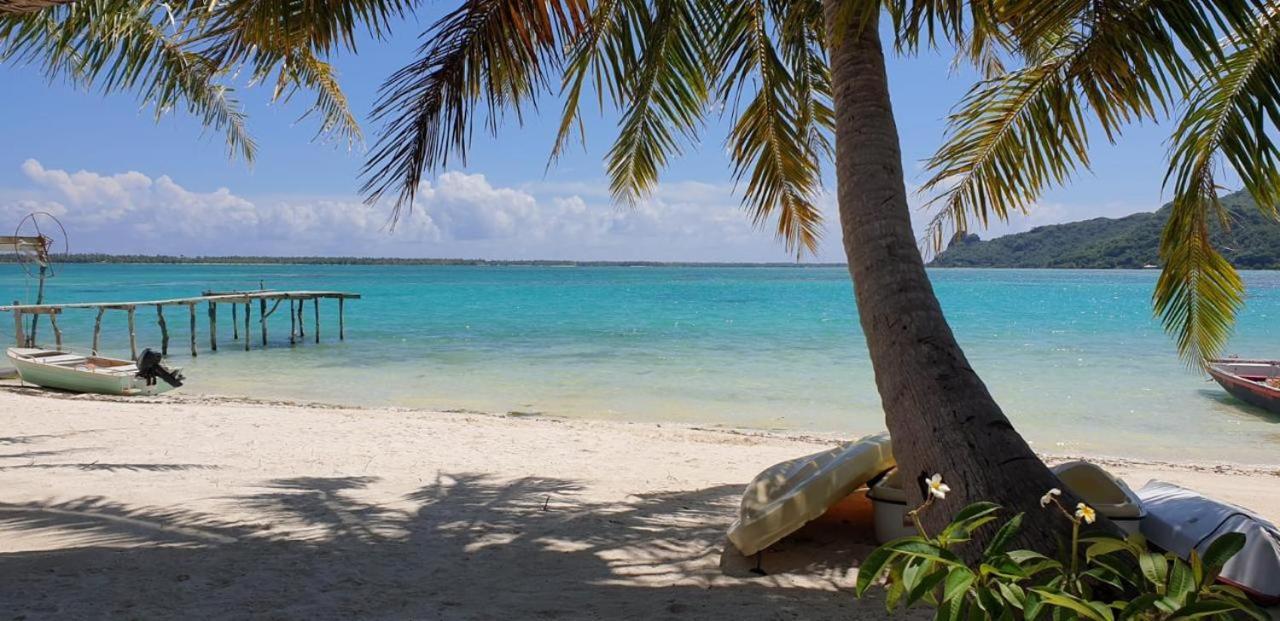 Poemanahere Island Camping A Maupiti Te-Fare-Arii Exteriör bild