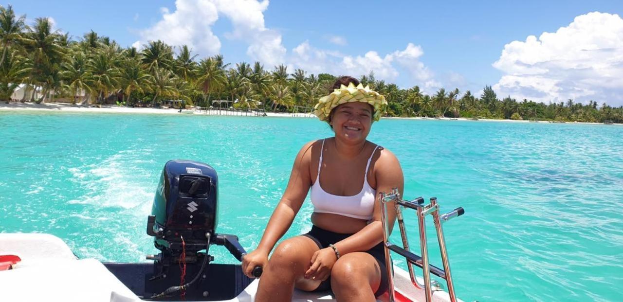 Poemanahere Island Camping A Maupiti Te-Fare-Arii Exteriör bild